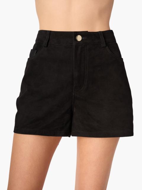 CAMI NYC TRAVIS SUEDE SHORT BLACK