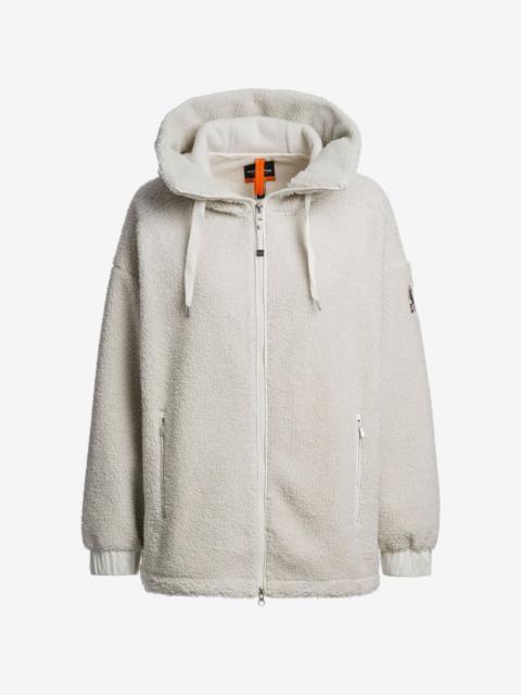 PARAJUMPERS Noelle curly-fleece hoodie