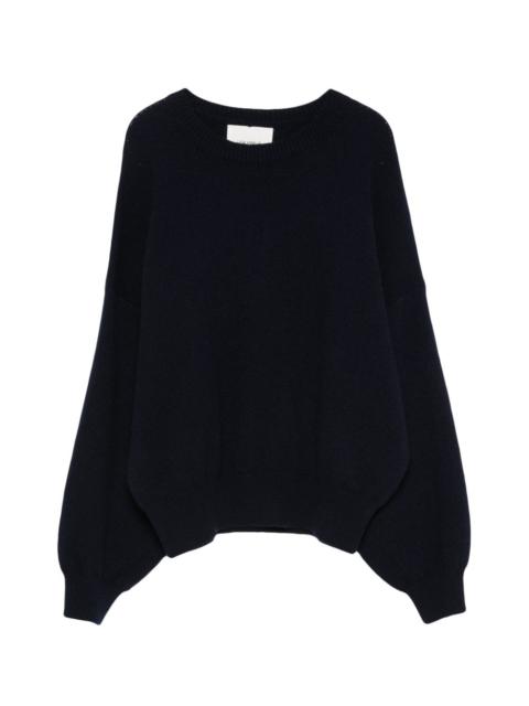 LISA YANG Veira dropped-shoulder crew-neck sweater