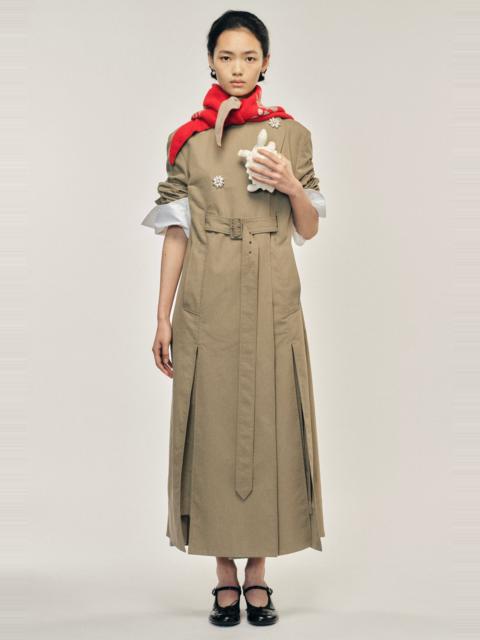 Simone Rocha Long Multi Slit Trench Coat