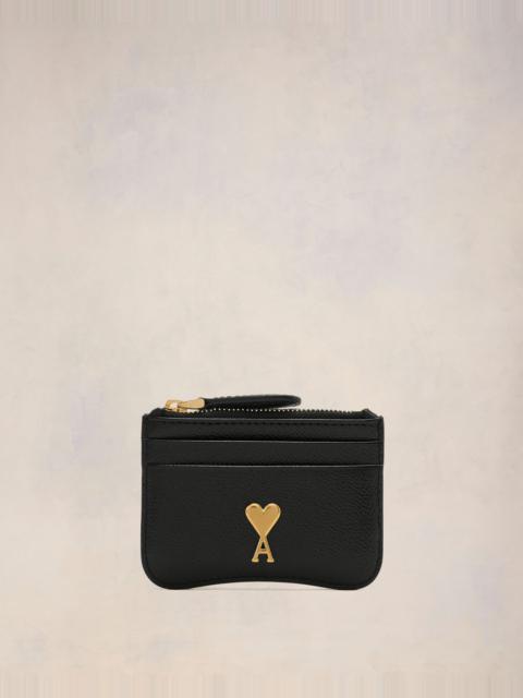 AMI Paris PARIS PARIS ZIPPED CARD HOLDER