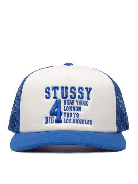 Stüssy BIG 4 TRUCKER CAP
