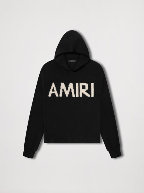 AMIRI EYELASH LOGO HOODIE