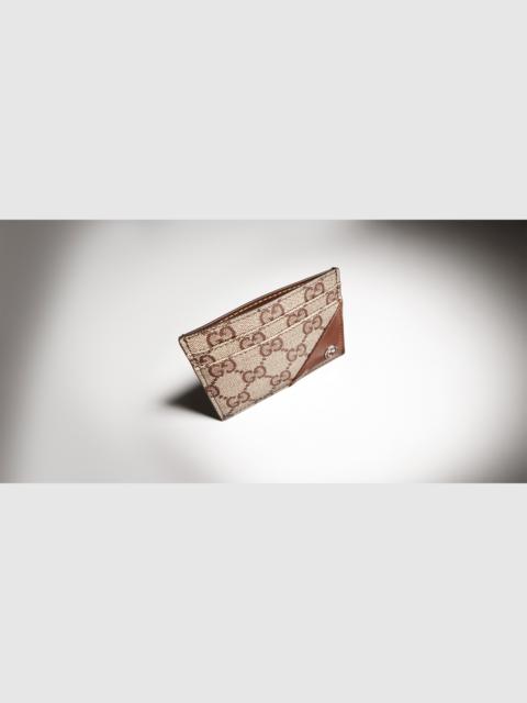 GUCCI Card case wallet with Interlocking G