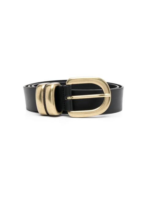 Zoira leather belt