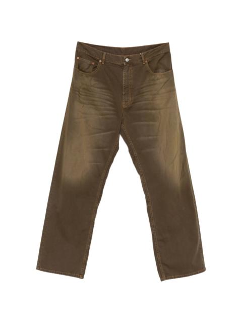 MM6 Maison Margiela Mm6 Maison Margiela Belt-loop Logo-patch Trousers