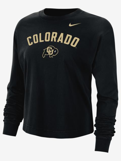 Nike Colorado Women's Nike College Long-Sleeve Boxy T-Shirt