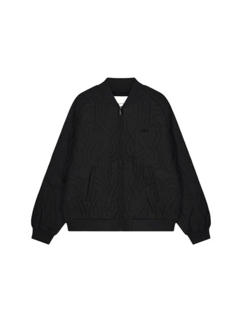 Filling Pieces quilted bomber jacket