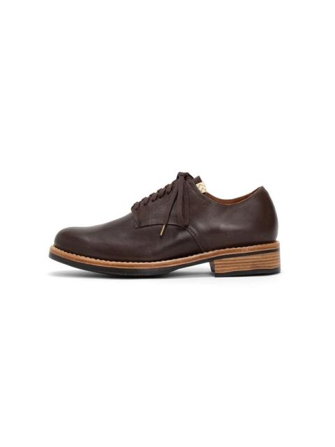 visvim GALVIN PLAIN TOE-FOLK DK.BROWN