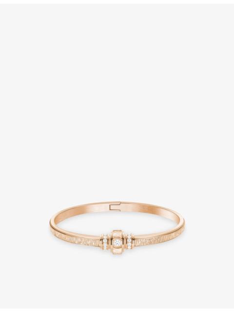 Piaget Possession 18ct Rose-Gold And 0.43ct Brilliant-Cut Diamond Bangle