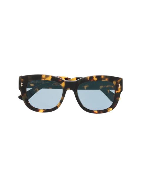 GUCCI branded square-frame sunglasses