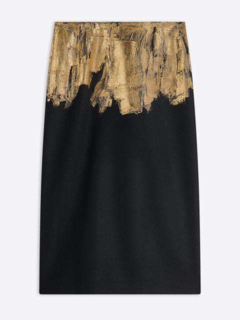 Dries Van Noten HAND PAINTED SKIRT