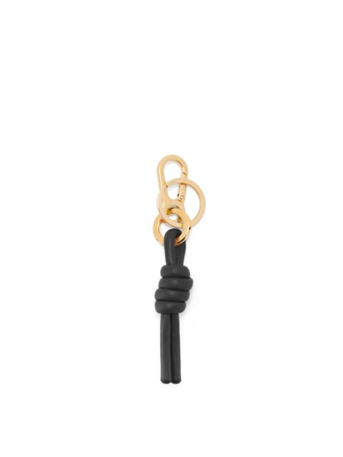 Loewe Knot charm in classic calfskin and brass