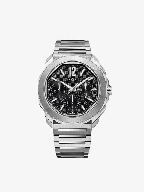 RE00082 Octo Roma stainless-steel automatic watch