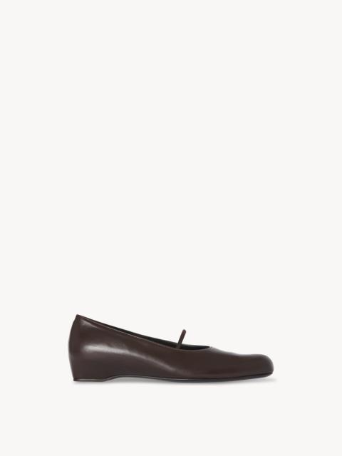 The Row Marion Shoe in Leather