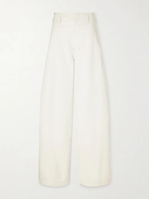 Lemaire Cotton Chino Wide-leg Pants