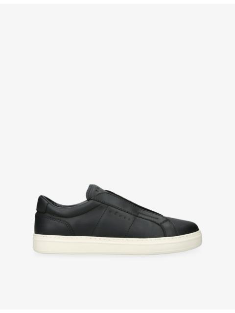 HOGAN H668 Slip-On Leather Trainers