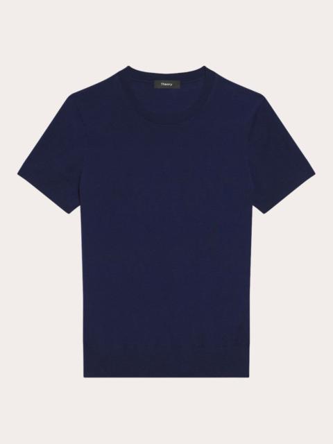 Theory Regal Wool Crewneck Top
