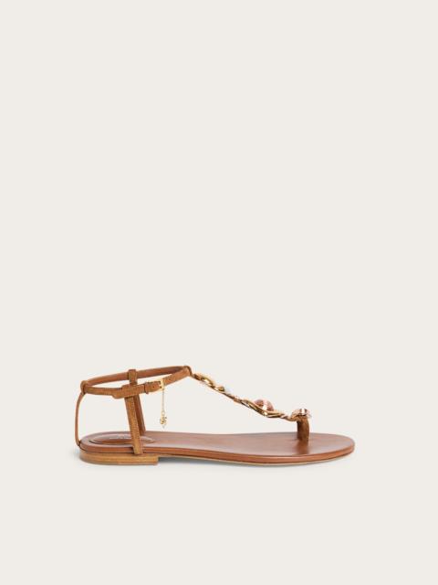 PUCCI BIJOUX LEATHER SANDALS