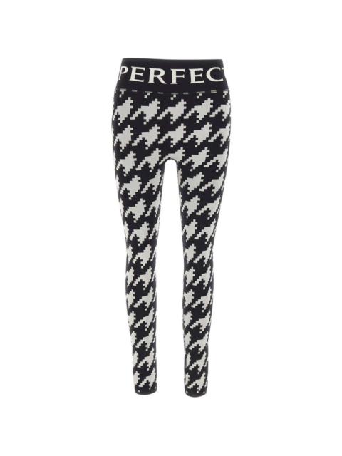 PERFECT MOMENT jacquard base layer leggings