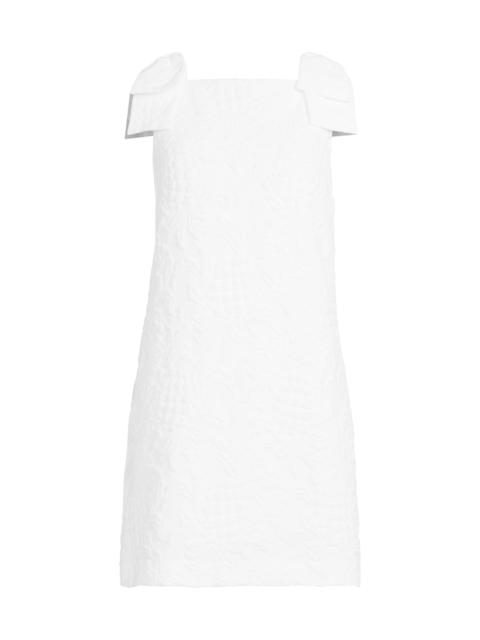 Lilly Pulitzer Women's Carmine Pucker Jacquard Minidress - Resort White
