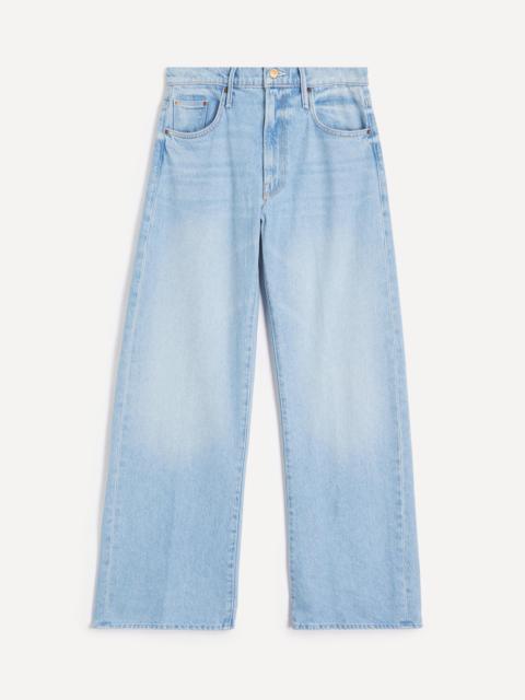 MOTHER The Whip Skimp Barrel Leg Jeans in Munchies