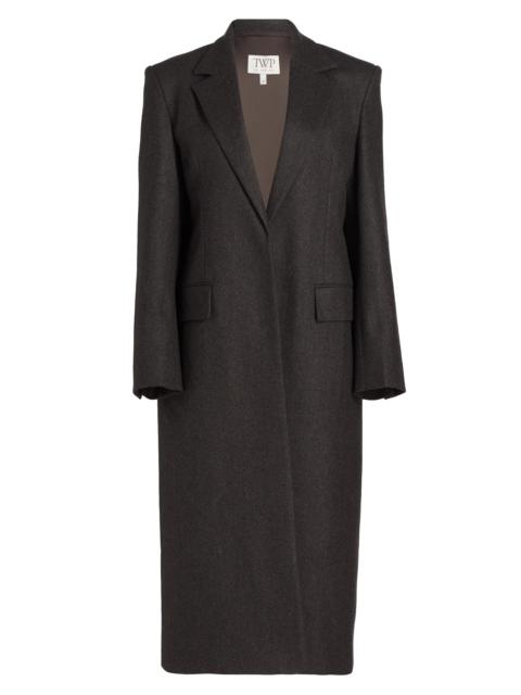 TWP Women's Mattie Wool-Blend Coat - Charcoal