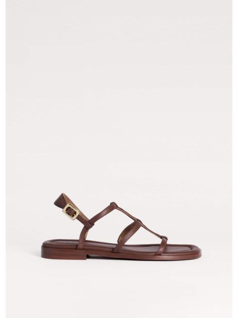 ME+EM Caged Flat Sandal