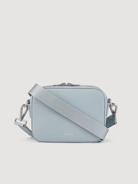 Sandro SMALL RECONSTITUTED LEATHER BAG