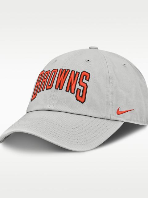 Nike Cleveland Browns Primetime Club Arched Men's Nike NFL Adjustable Hat