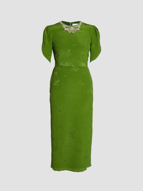 Erdem SHORT SLEEVE COCKTAIL DRESS