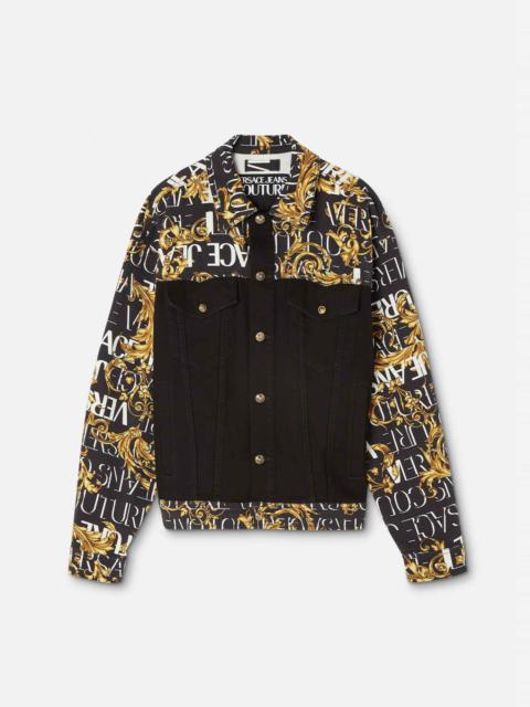 VERSACE JEANS COUTURE Logo Couture Denim Jacket