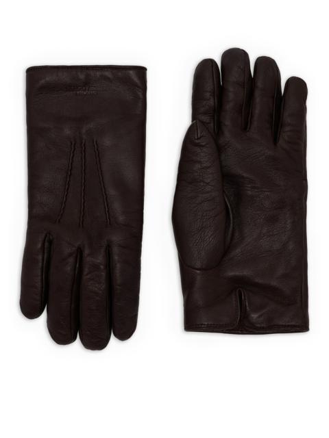 GIORGIO ARMANI LAMBSKIN GLOVES