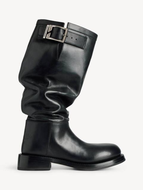 BALENCIAGA Men's Motor Boot in Black