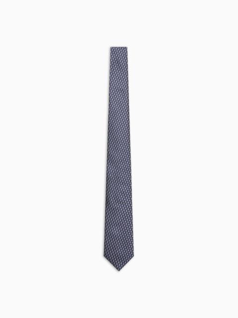 GIORGIO ARMANI Jacquard silk tie