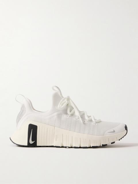 Nike Free Metcon 6 Prm Metallic Mesh Sneakers