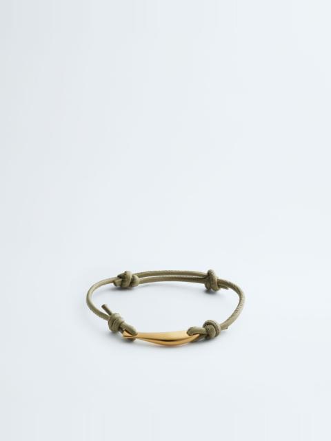 Bottega Veneta Sardine Leather Bracelet