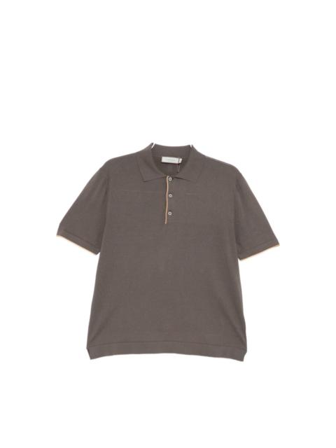 Canali KNITTED POLO SHIRT