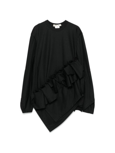 Comme Des Garçons ruffled top