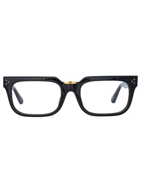 YOAN ANGULAR OPTICAL FRAME IN BLACK