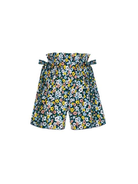 Agua by Agua Bendita Janeiro La Fania Marino Shorts