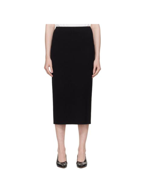 HIGH SPORT Black Petra Midi Skirt