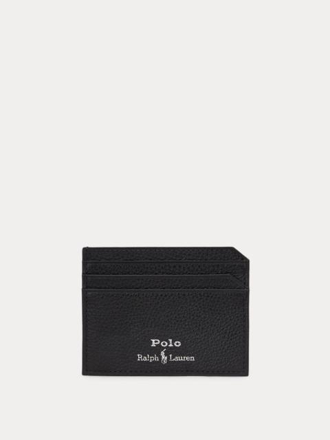 Polo Ralph Lauren Pebbled Leather Card Case