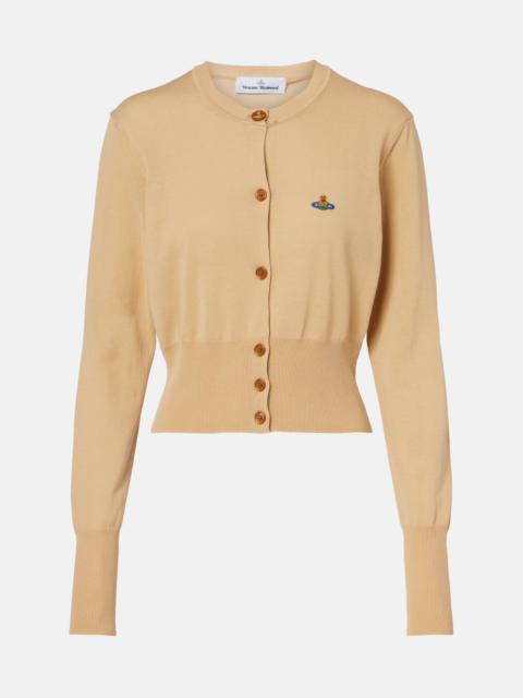 Vivienne Westwood Bea cropped cotton cardigan