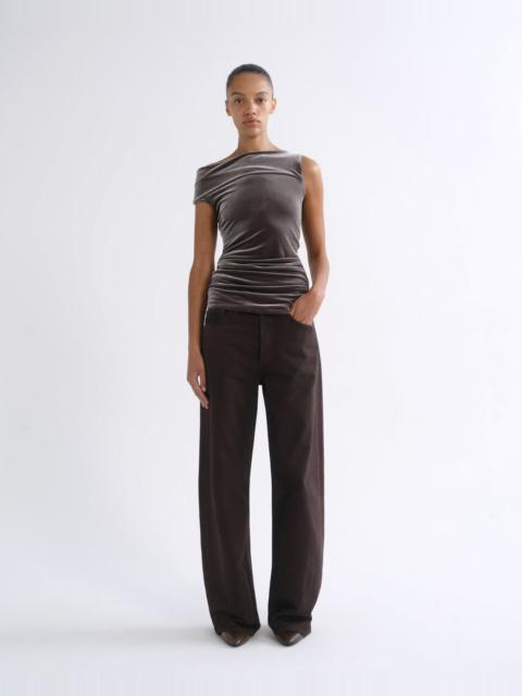AGOLDE ARC JEAN 32" IN DEEP ROAST