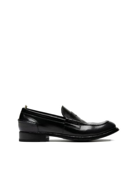OFFICINE CREATIVE penny leather loafers