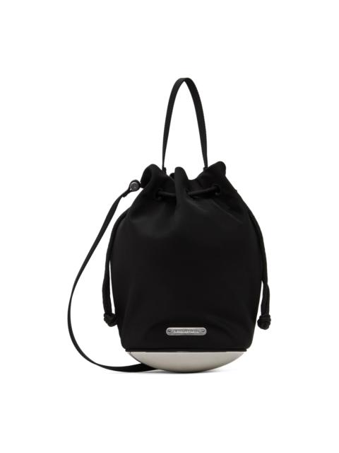 Alexander Wang Black Mini Dome Bucket Bag