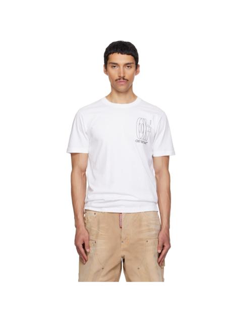 Off-White White Big Double Arrow Slim T-shirt