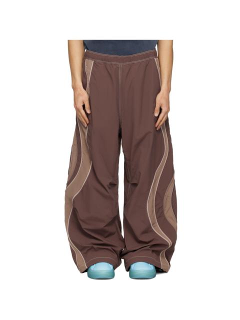 ERL Brown UFO Track Pants