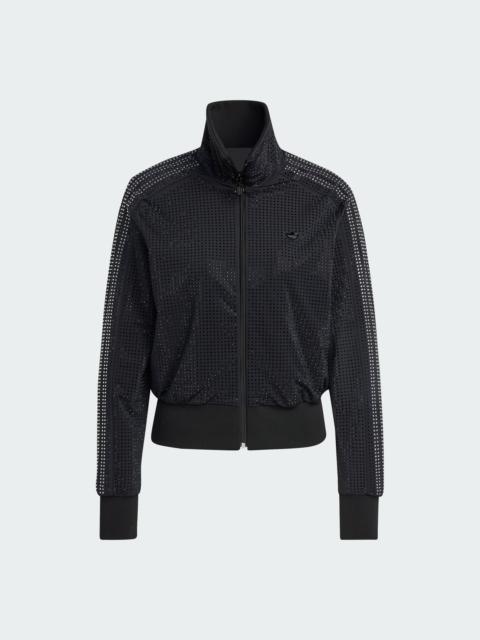 adidas Atlanta Print Rhinestone Track Top